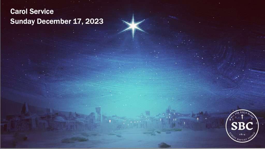 Carol Service 2023