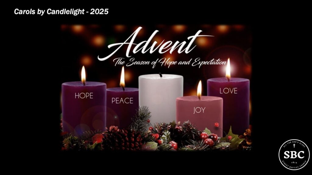 Carols by candlelight 2025