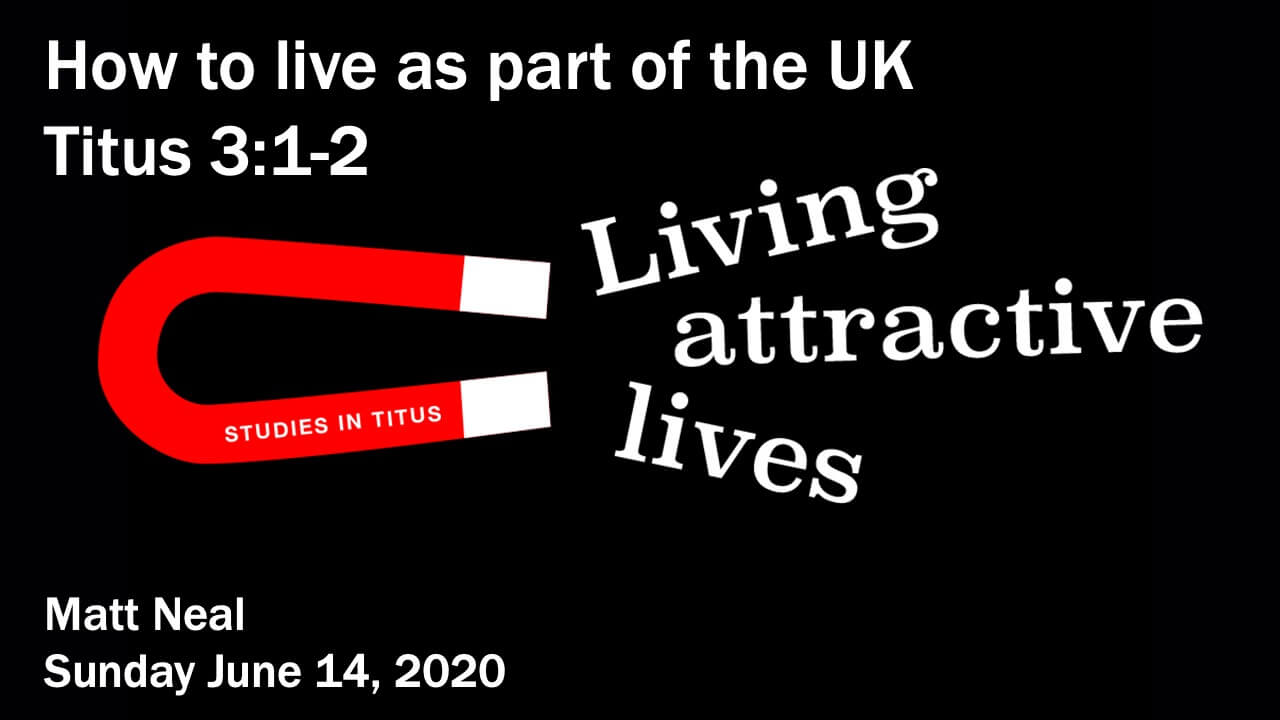 Titus - How to live as part of the UK