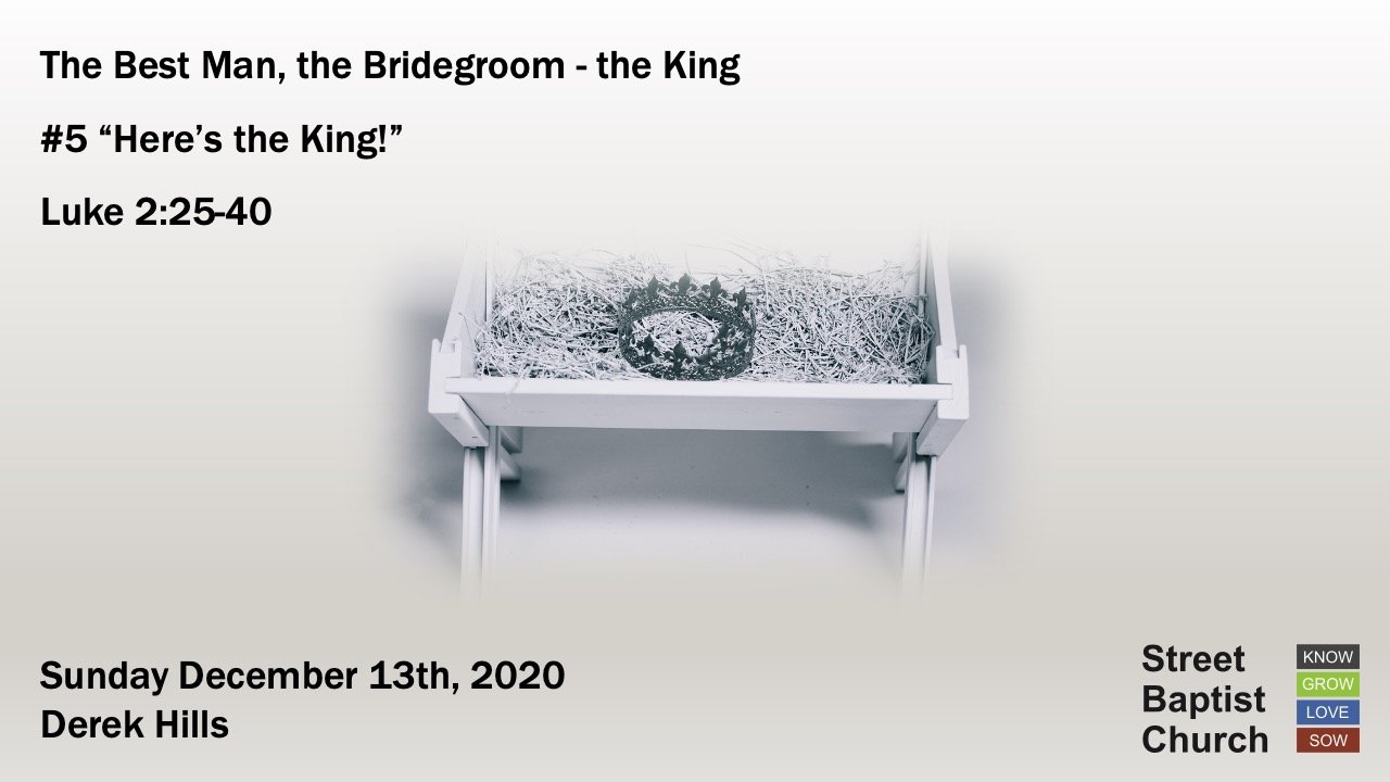 “Here’s the King!”