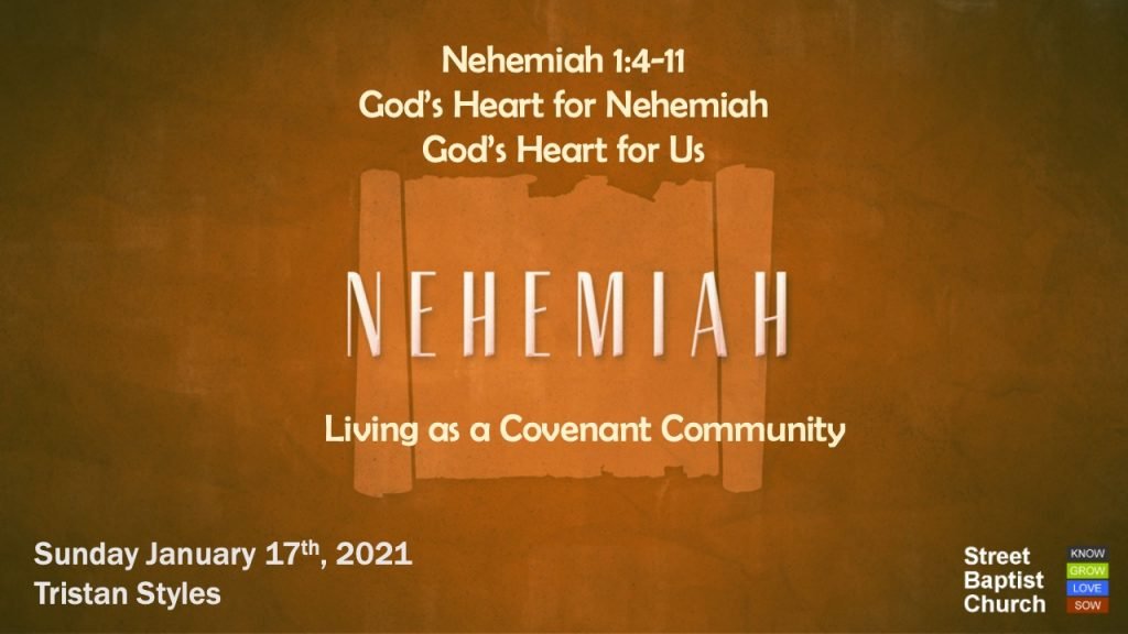 God’s Heart for Nehemiah, God’s Heart for Us