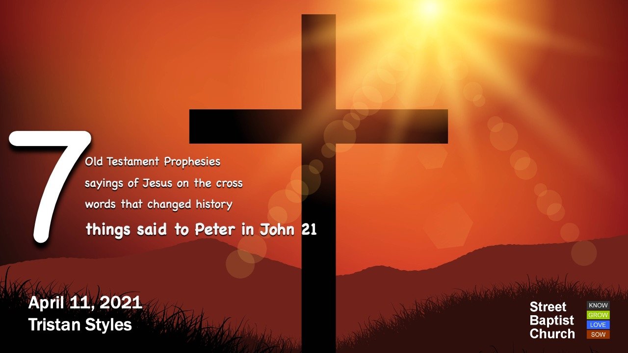 7 things said to Peter in John 21