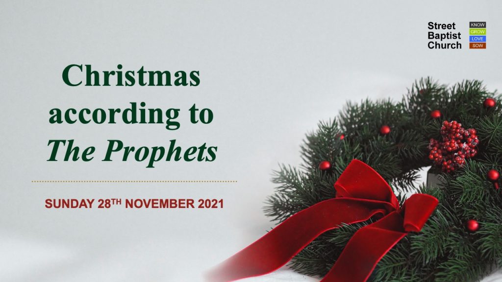 Christmas according to The Prophets
